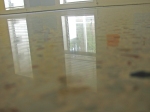This is our finished terrazzo floor in Old Naples.